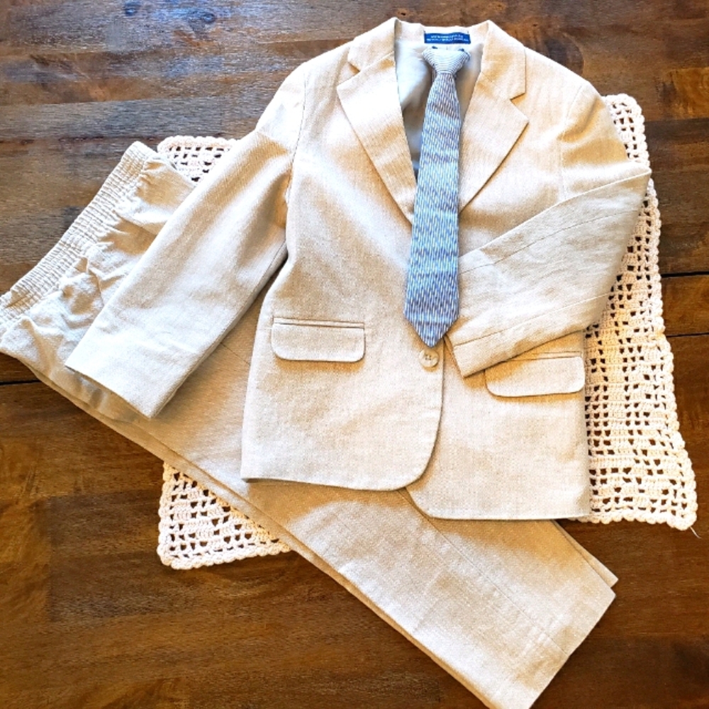 Boys Izod Linen 2 piece suit size 5